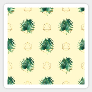 Magic Palm Leaves Sticker